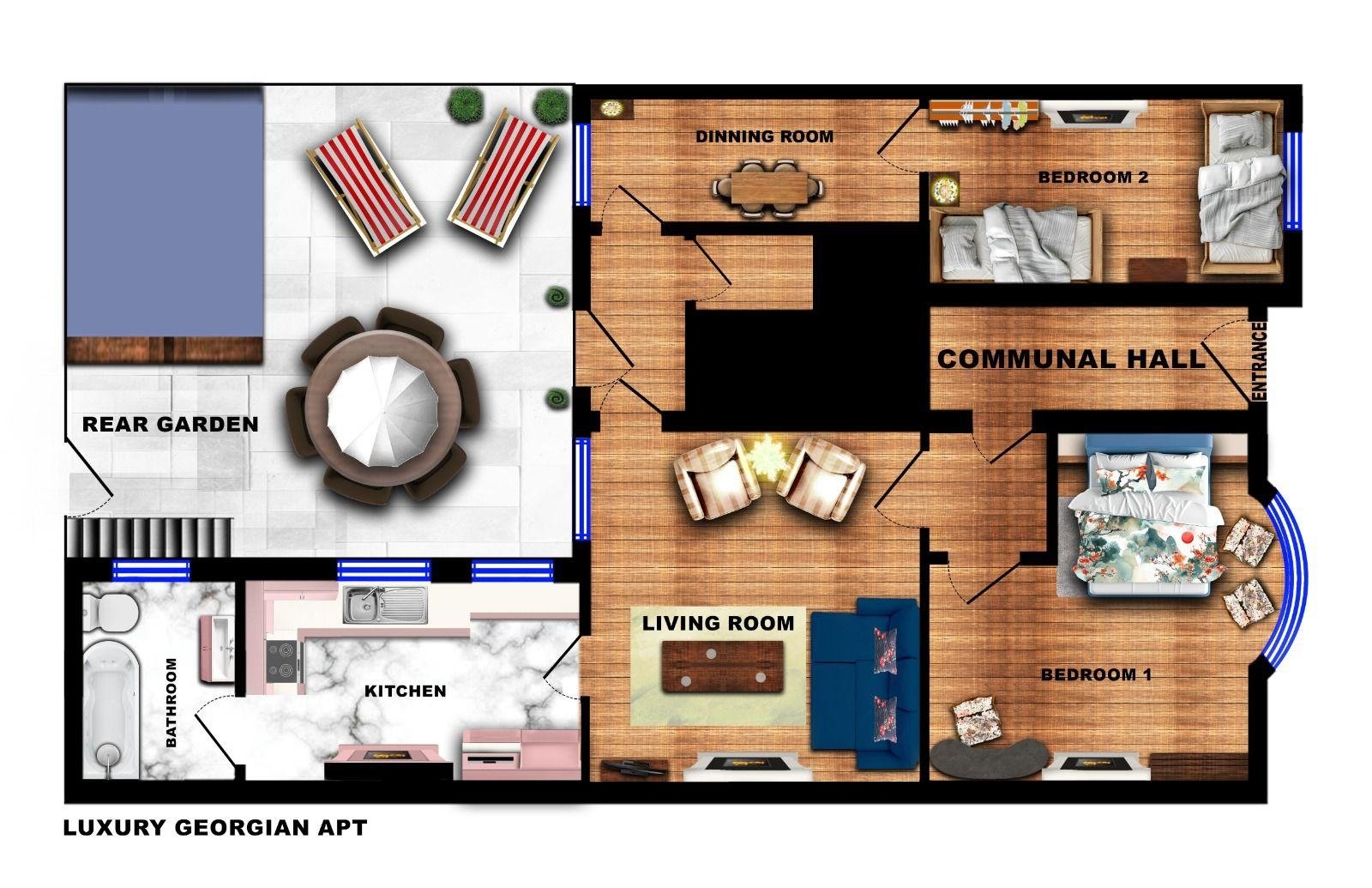 floor plan floor 1 trish