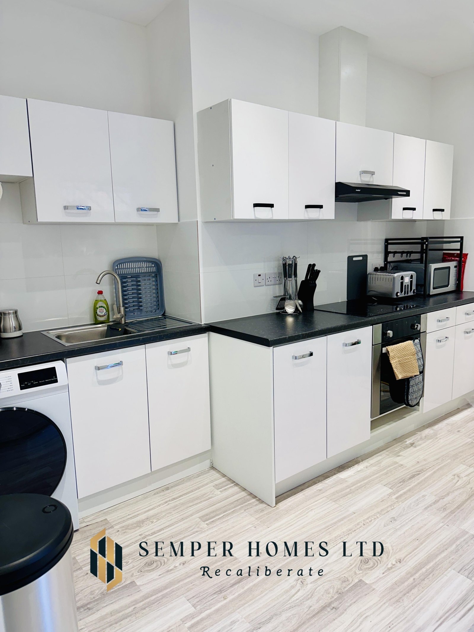 kitchen-washer-short-term-rental-high-street-mexborough-UK