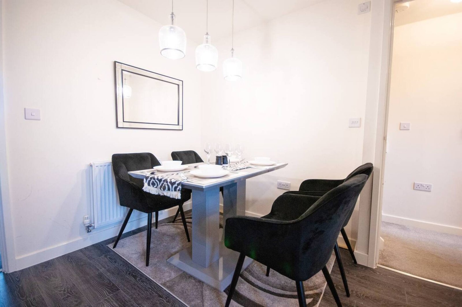 4 dining area